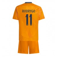 Real Madrid Rodrygo Goes #11 Replica Away Minikit 2024-25 Short Sleeve (+ pants)